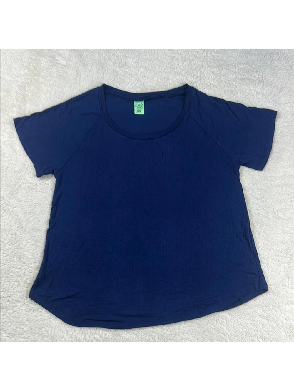 Honeydew Intimates Navy Sleep Shirt Women's Size MedSoft Lounge Pajama Tee
